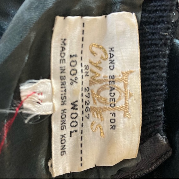 Cyn Les vintage 60s sequin top - Picture 6 of 6